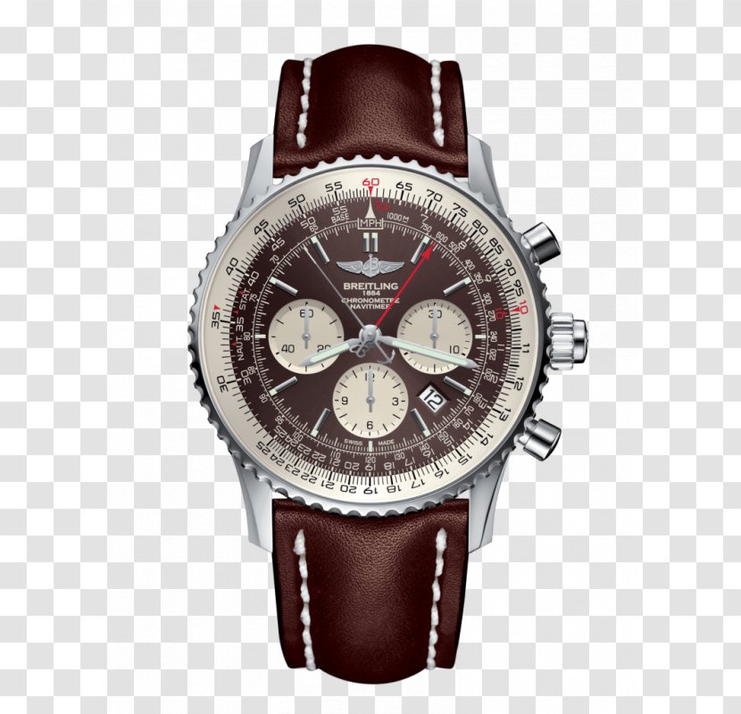 Breitling SA Double Chronograph Watch Baselworld - Navitimer Transparent PNG