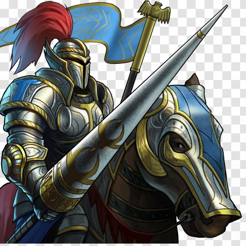 Gems Of War Knight Sword Lance Role-playing Game - Cold Weapon Transparent PNG