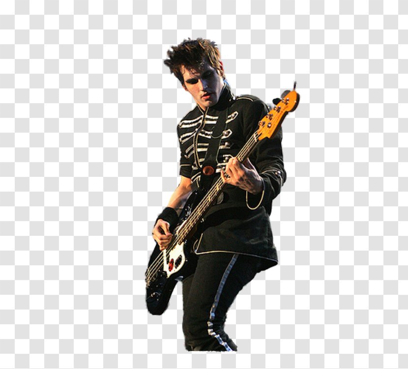 Mikey Way Bass Guitar Bassist The Black Parade My Chemical Romance - Heart Transparent PNG