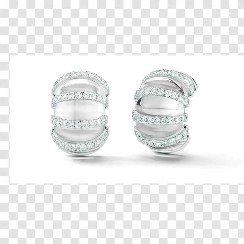 Earring Silver Body Jewellery - Jewelry Design - Ring Transparent PNG