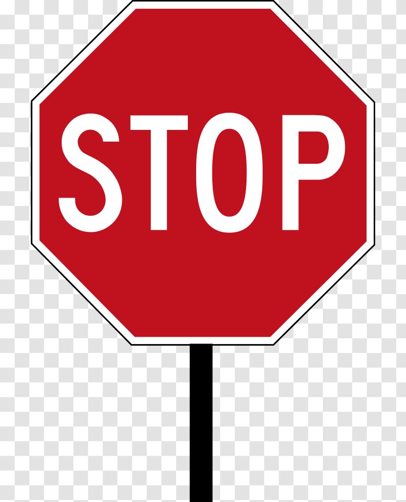 Stop Sign Traffic Regulatory - Logo - Road Transparent PNG