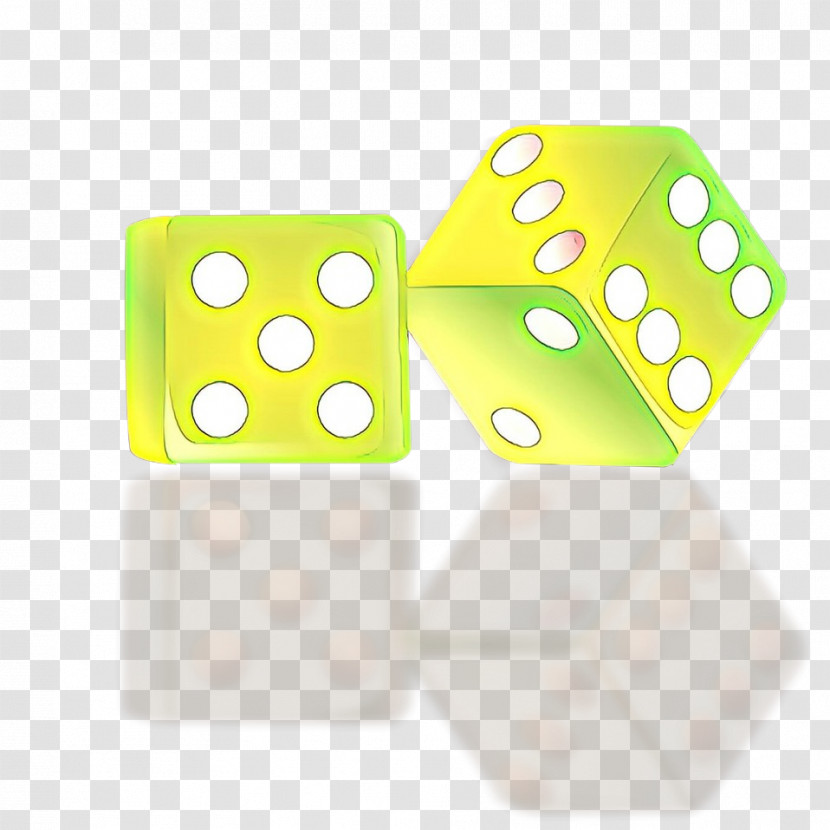 Games Yellow Dice Dice Game Recreation Transparent PNG