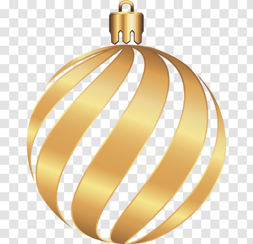 Christmas Ornament Clip Art - Gold Perfume Bottle Transparent PNG