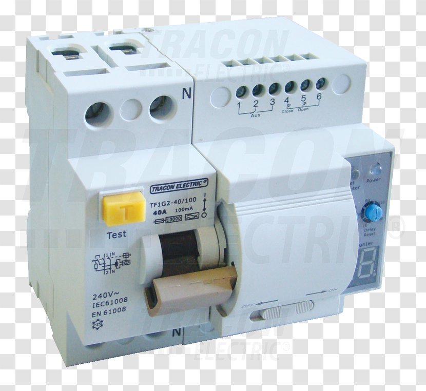 Circuit Breaker Residual-current Device Electric Current Electricity Electrical Switches - Static Day Transparent PNG