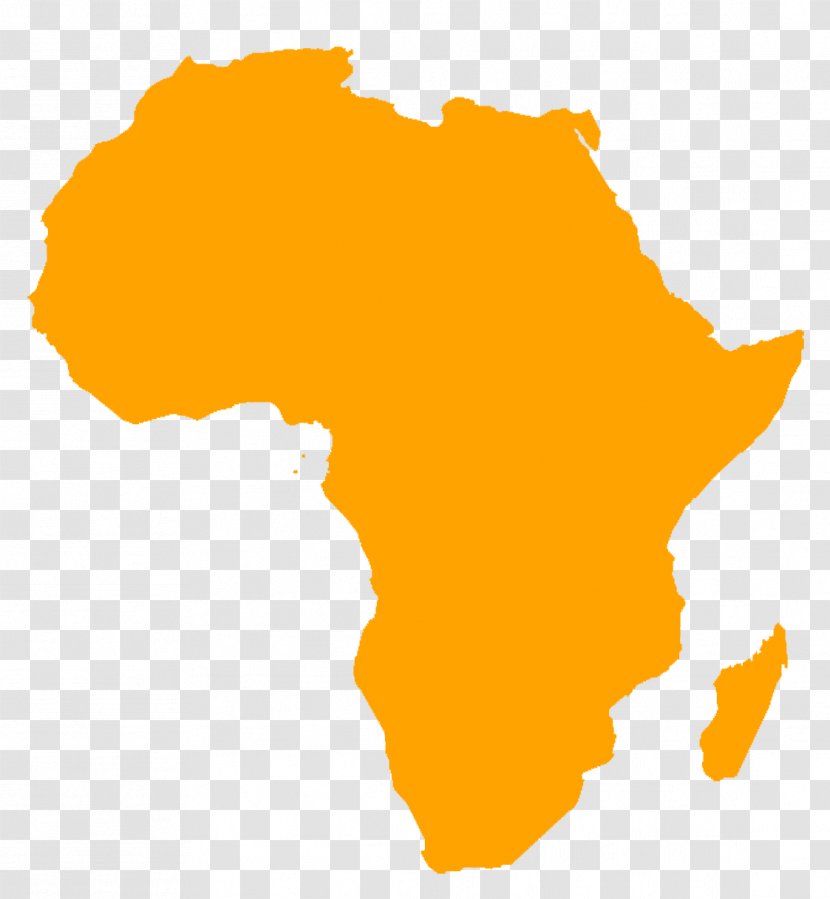 Vector Map Africa Royalty-free - Mapa Polityczna Transparent PNG
