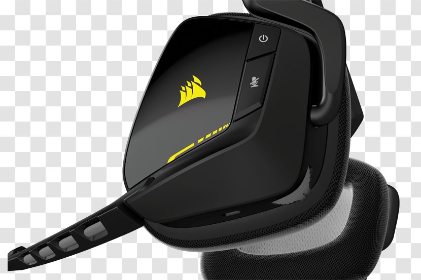 Corsair VOID PRO RGB 7.1 Surround Sound Headset Headphones - Personal Protective Equipment Transparent PNG