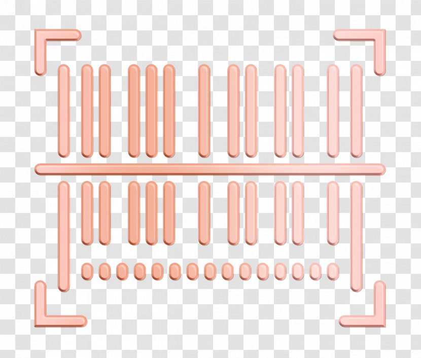 Business Icon Barcode Price - Pink Text Transparent PNG