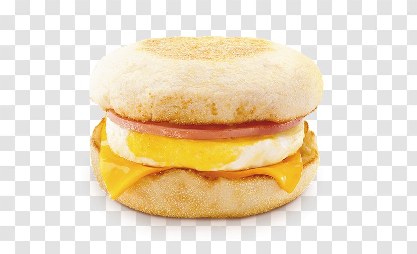 Breakfast Sandwich English Muffin McDonald's Sausage McMuffin McGriddles - American Cheese - Egg Transparent PNG