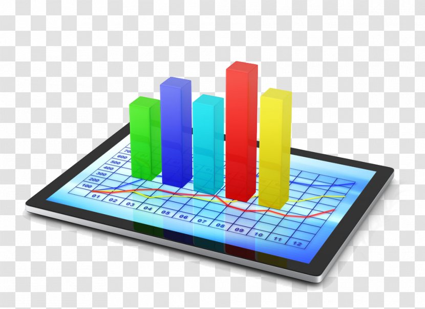 Research External Independent Evaluation Data Chart - Electronic Device - Flat Stock Market Transparent PNG