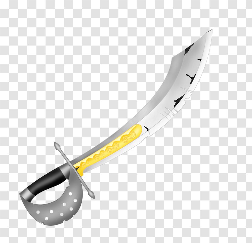 Sword Sabre Clip Art - Cold Weapon - A Great Transparent PNG