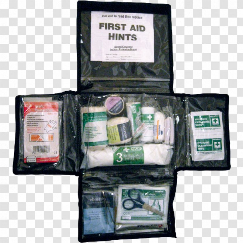 First Aid Kits Dressing Bandage Supplies Survival Kit - Splint Transparent PNG