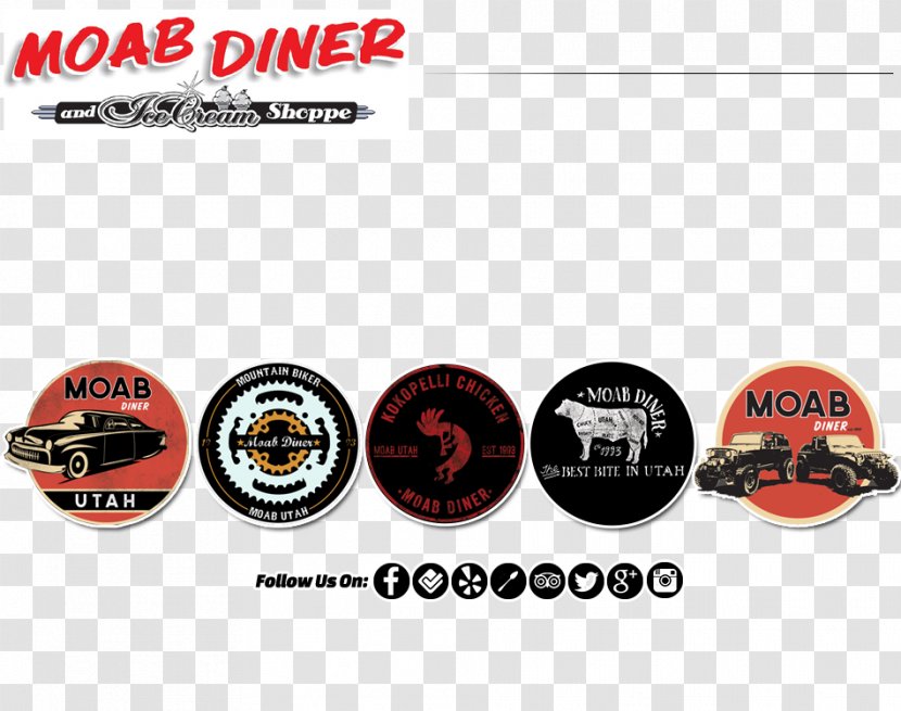 Moab Diner Restaurant Cuisine Of The United States Red Cliffs Lodge - Label Transparent PNG