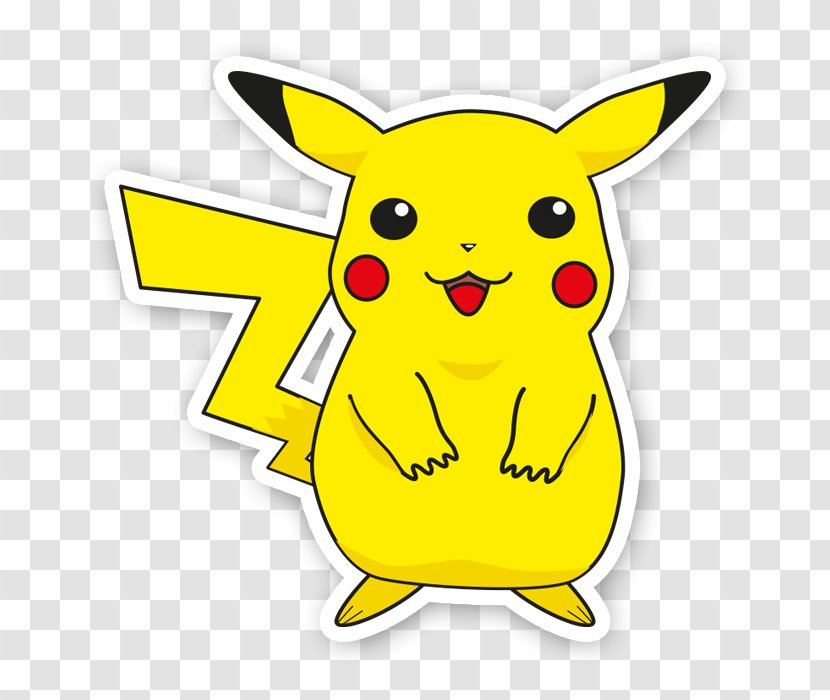 Pikachu Vector Graphics Clip Art Logo - Sticker - Chicken Pokemon Transparent PNG