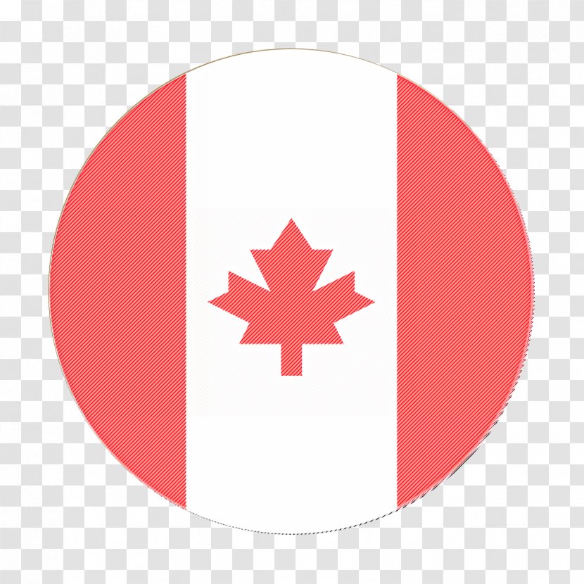 Canada Icon Countrys Flags - Red - Symbol Maple Transparent PNG