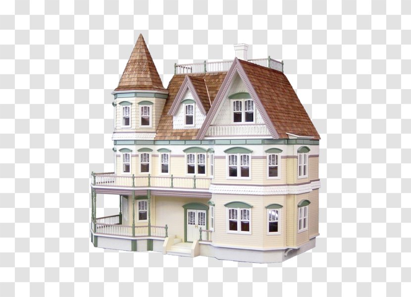 Dollhouse Toy 1:12 Scale - Villa - House Transparent PNG