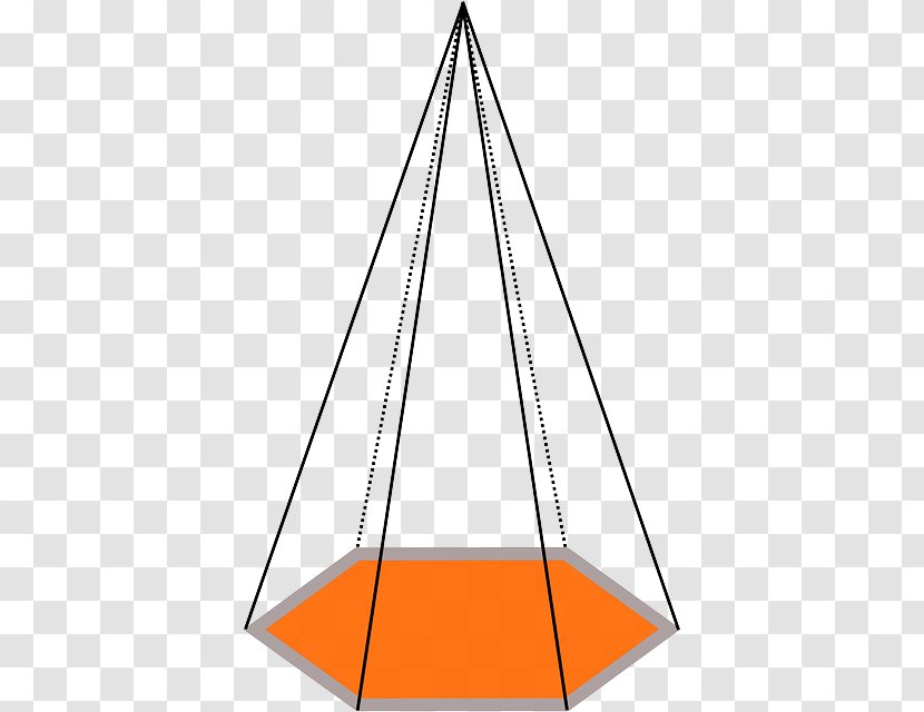 Triangle Pyramid Geometry Geometric Shape - Surface Area Transparent PNG