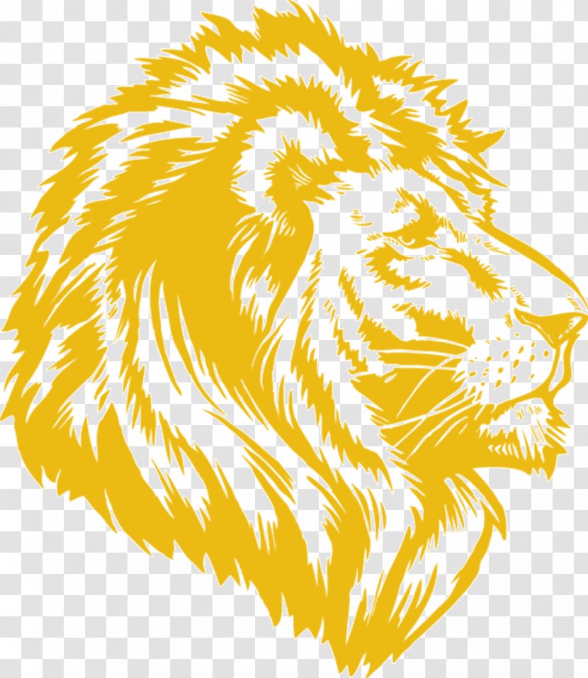 Lion Clip Art Roar Logo - Big Cats - Black And White Macbeth As King Transparent PNG