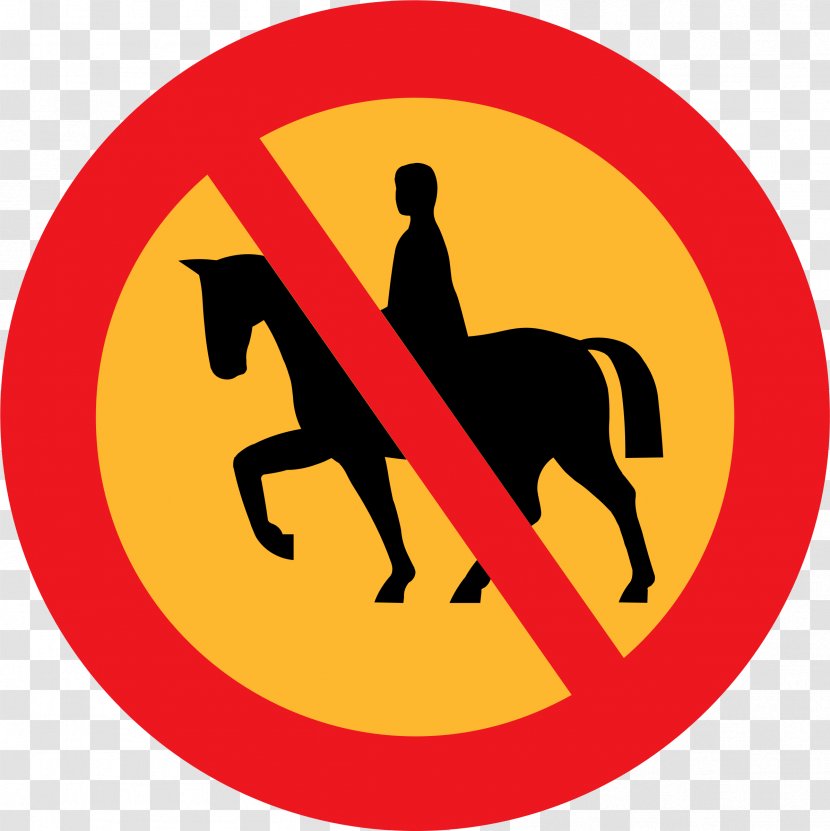 Horse Equestrian Symbol Clip Art - Show - No Smoking Transparent PNG