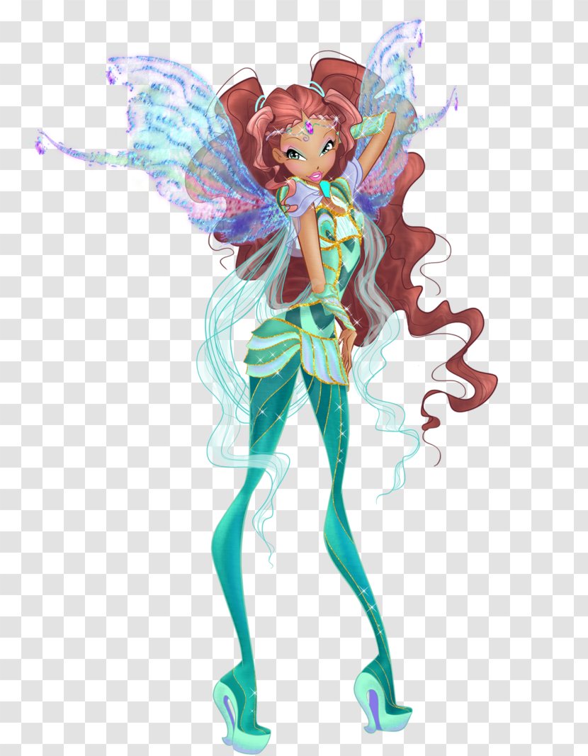 Aisha Bloom Tecna Musa Stella - Winx Club - Season 7 Transparent PNG