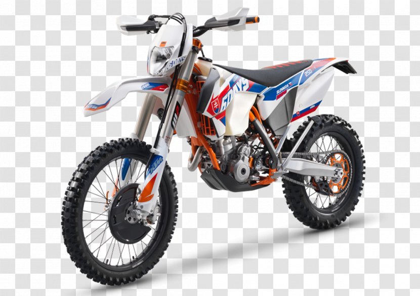 KTM 450 EXC International Six Days Enduro Motorcycle 125 - Automotive Wheel System - Ktm Bike Transparent PNG