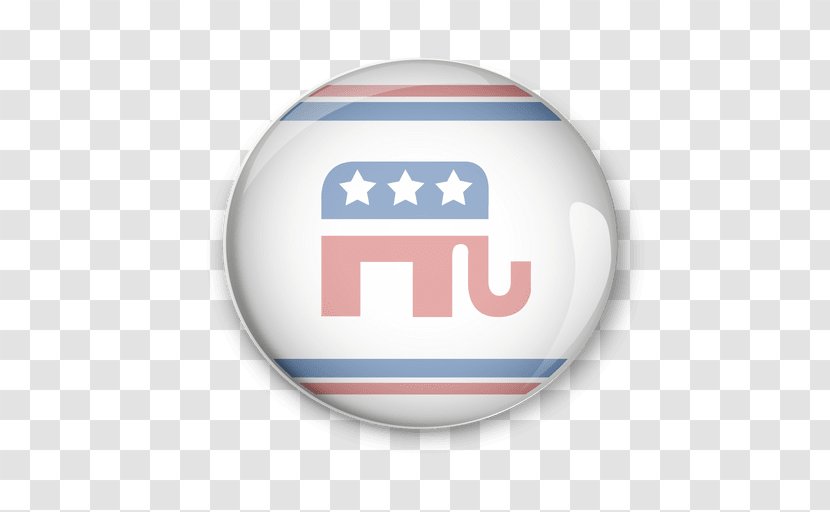 United States Logo Republican Party Badge - Voting Transparent PNG