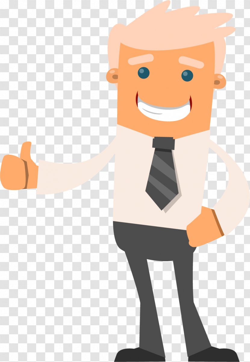 Business Clip Art - Male - Happy Transparent PNG