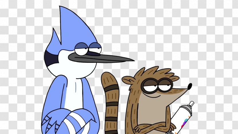 Regular Show: Mordecai And Rigby In 8-Bit Land Cartoon Network - Show Transparent PNG