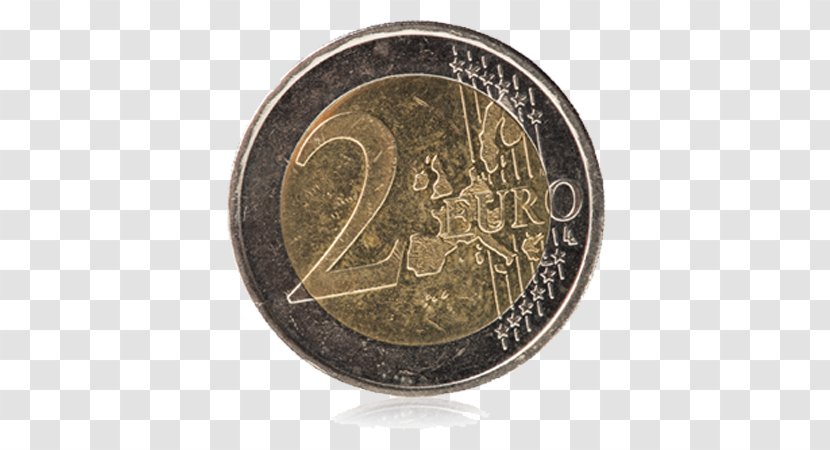 2 Euro Coin Money Stock Photography Currency - Vintage Coins Transparent PNG