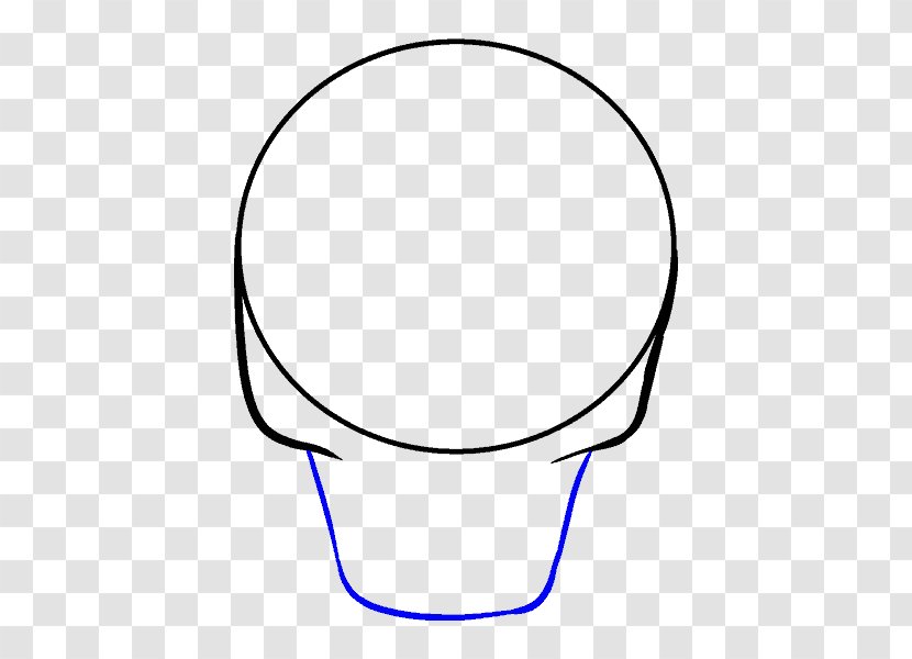 Line Art Circle Clip - Skull Pattern Transparent PNG
