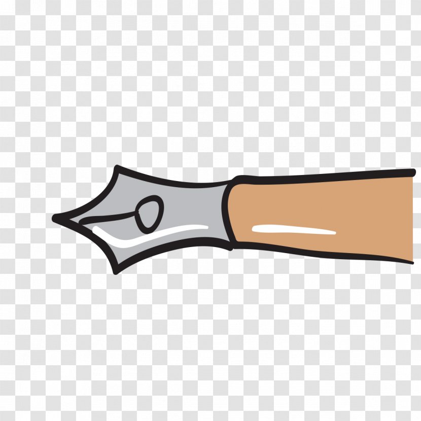 Utility Knife Cartoon Clip Art - Pattern Pen Model Transparent PNG