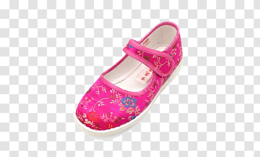 Shoe Child Espadrille - Pink - Step Ying Zhai Melaleuca Children Handmade Satin Shoes Transparent PNG