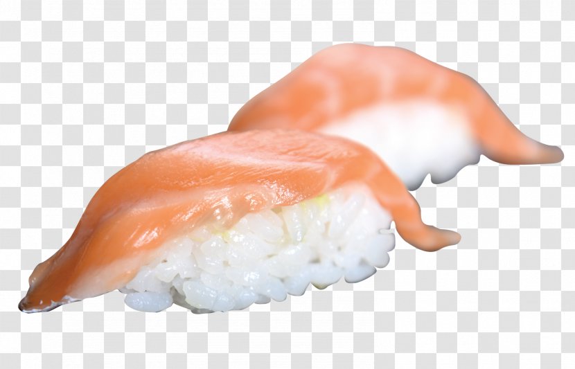 Sushi Asian Cuisine Makizushi Japanese Sashimi - Salmon Transparent PNG