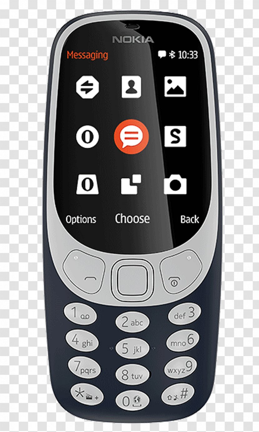 Nokia 3310 (2017) Mobile World Congress HMD Global - Dual Sim - Series 30 Transparent PNG