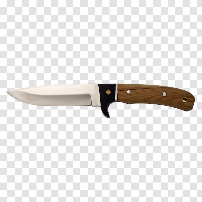 Bowie Knife Hunting & Survival Knives Utility Serrated Blade Transparent PNG