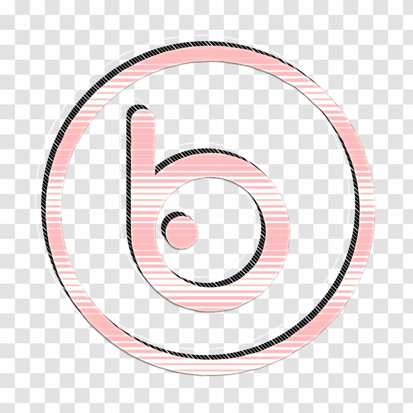 Social Media Icon - Circle - Symbol Pink Transparent PNG