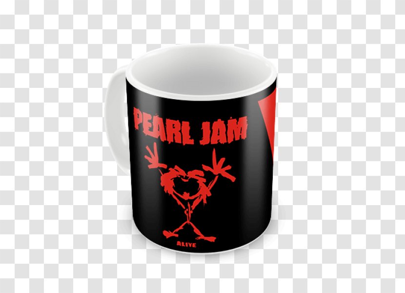 Mug Alive Pearl Jam - Drinkware Transparent PNG