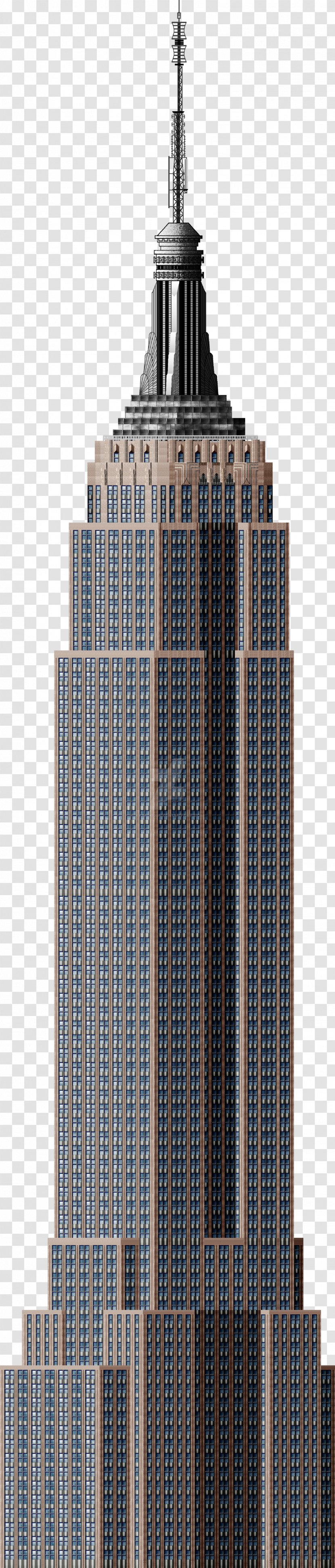 Empire State Building World Trade Center Skyscraper - Landmark Transparent PNG