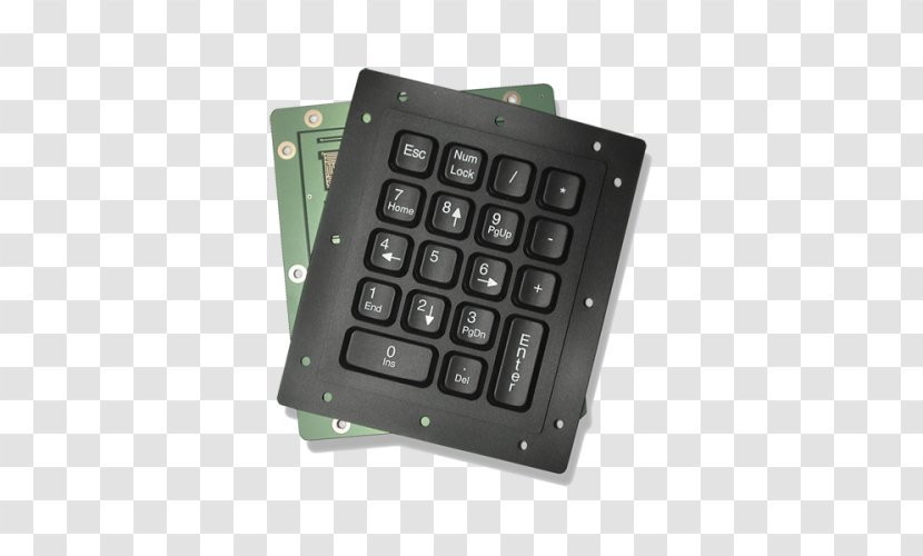 Computer Keyboard Numeric Keypads Space Bar Laptop Electronics - Keypad Transparent PNG