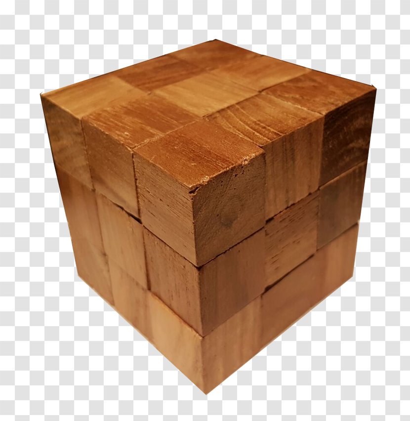 Hardwood Lumber Plywood - Wood Cube Transparent PNG
