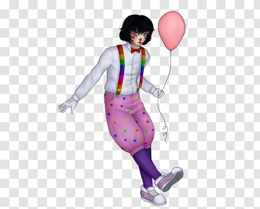 Clown Costume Character Fiction - Performing Arts Transparent PNG