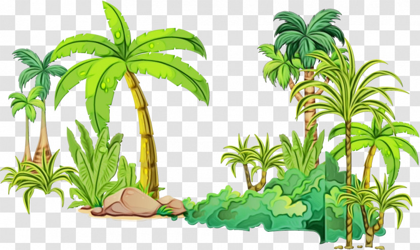 Palm Trees Transparent PNG