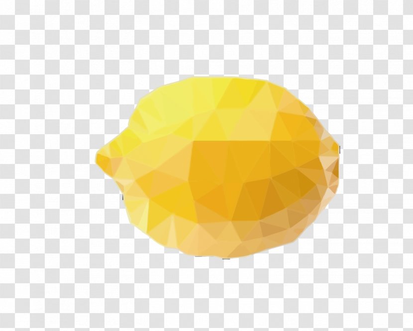 Lemon Download Crystal Structure - Mosaic - Lattice Transparent PNG