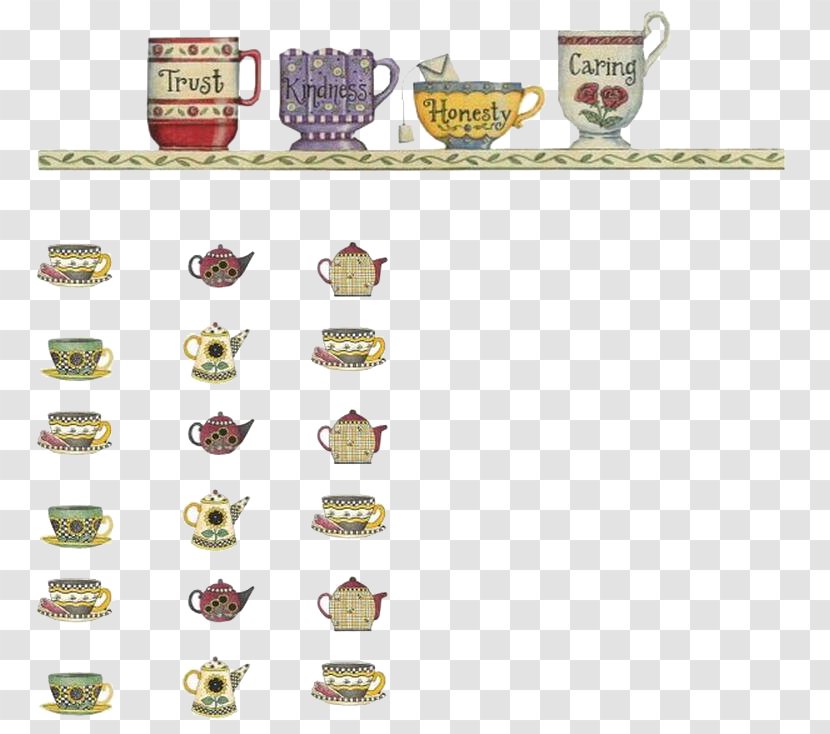 Coffee Teacup - Time - Tea Cup Transparent PNG