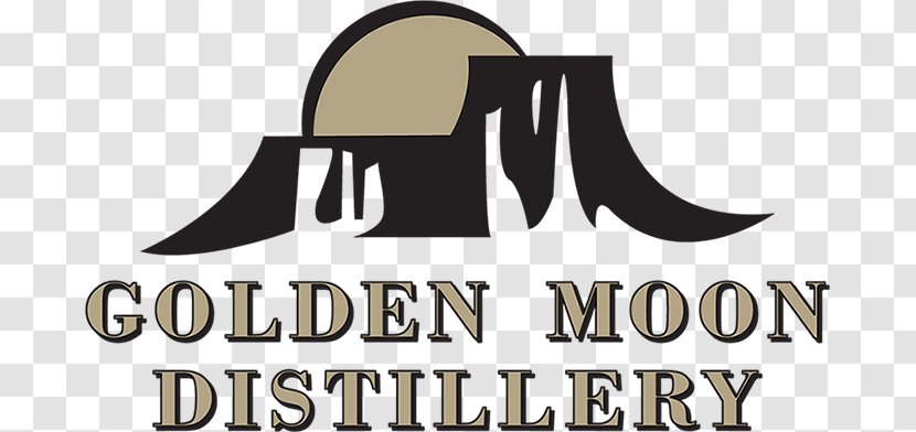 Distillation Golden Moon Distillery - Organization - Maison Logo Gin Distilled BeverageGold Transparent PNG