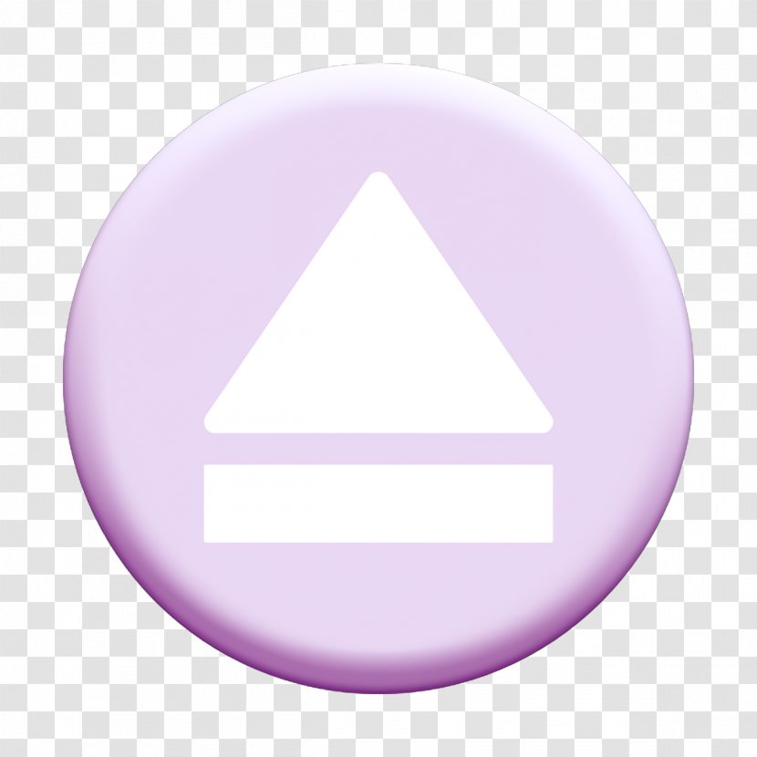 Essential Icon Eject - Triangle - Symbol Logo Transparent PNG