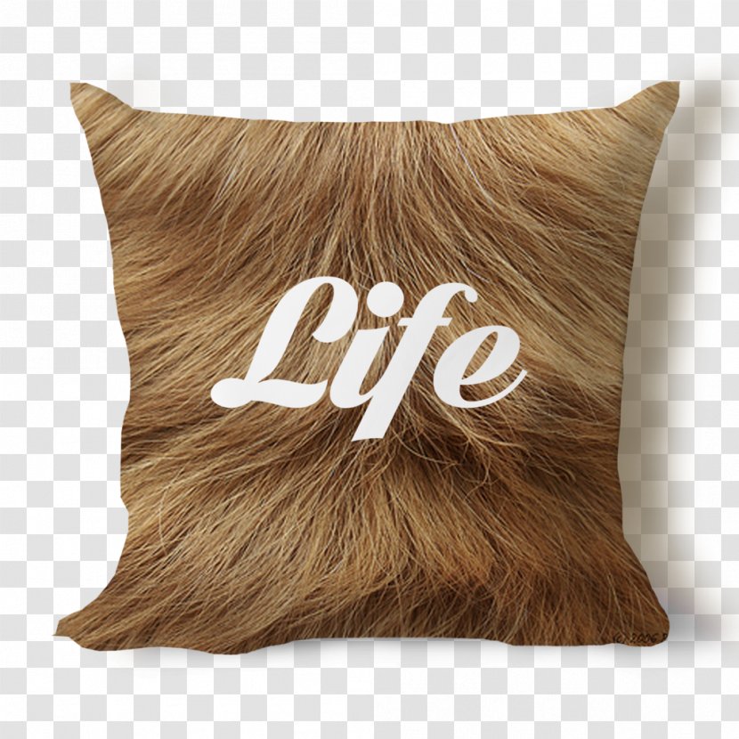 Cushion Throw Pillows - Fur - The Dog Cover Transparent PNG