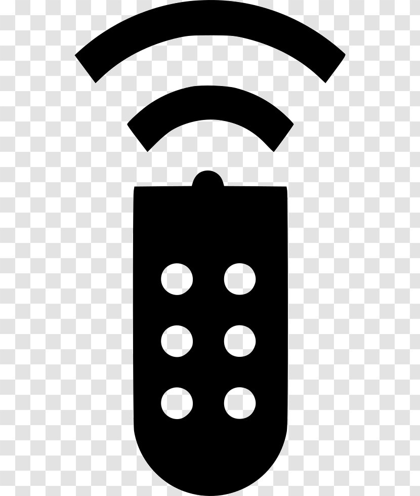 Remote Controls Clip Art - Black And White - Symbol Transparent PNG
