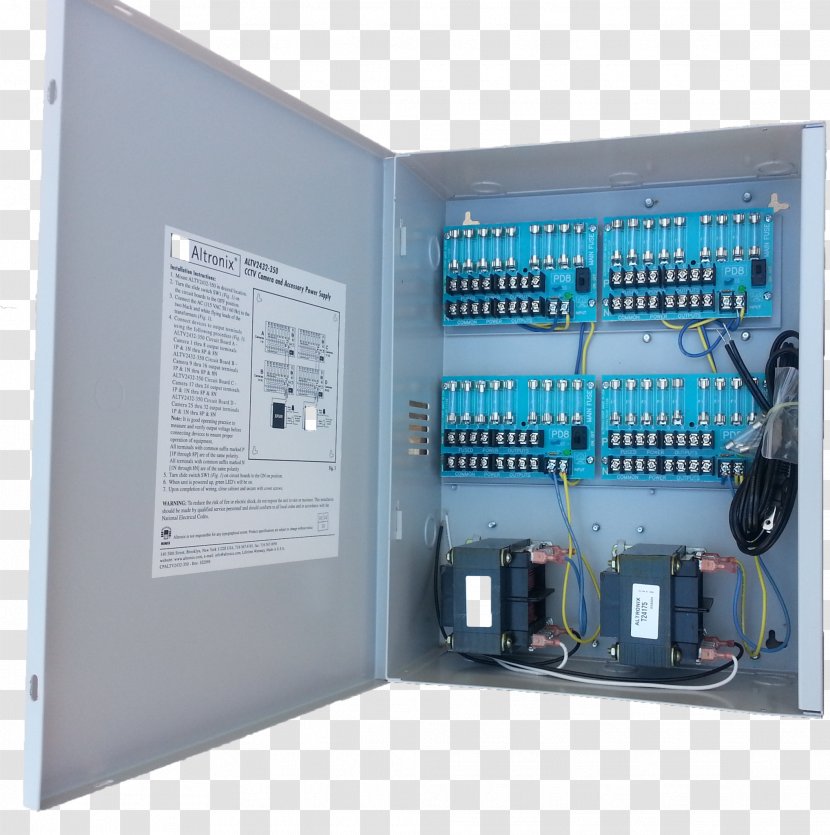 Circuit Breaker Power Converters Electronics Display Device Communication - Computer Component - European Tv Wall Transparent PNG