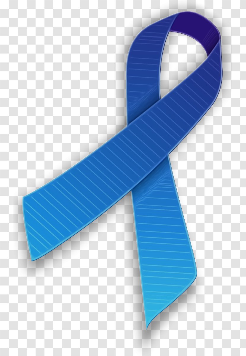 Blue Background Ribbon - Electric - Strap Azure Transparent PNG