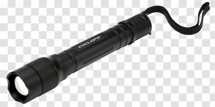 Flashlight Tactical Light Lumen Light-emitting Diode - Lithium Battery Transparent PNG